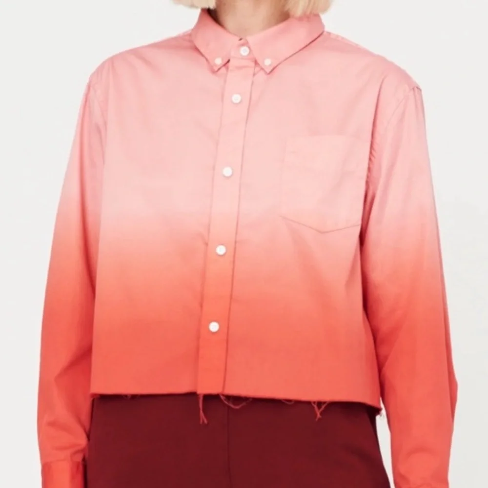 Raquel Allegra Orange Ombre Oxford - Picture 1 of 4